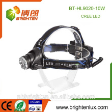 China Factory Supply Günstige Aluminium High Power Cree XML U2 10W wiederaufladbare 1000 Lumen LED-Scheinwerfer